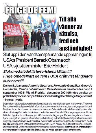 Flygblad De Fem