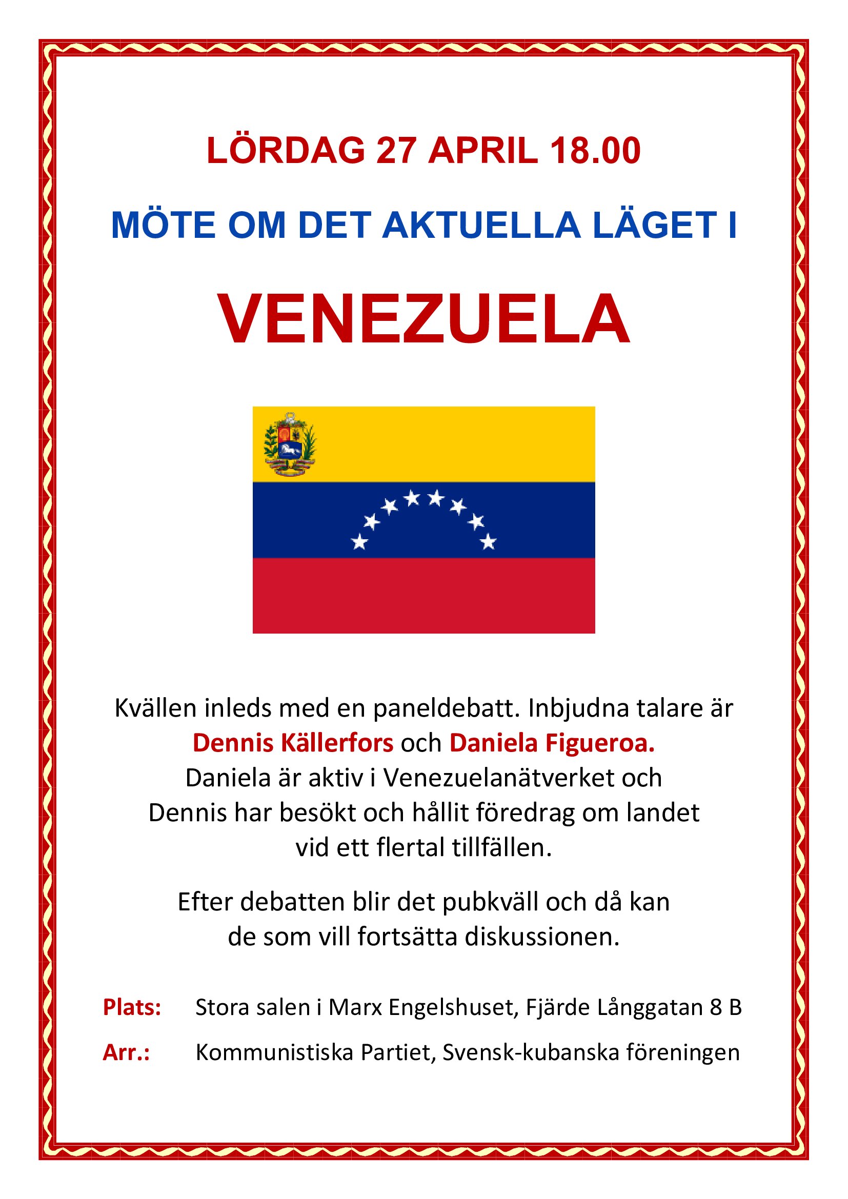 Venezuela 27 april 2019