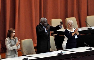 presidio asamblea esteban Lazo Hernández, Ana María Mari Machado, Miram Brito Sarroca