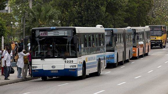 Stadsbussar i Havanna