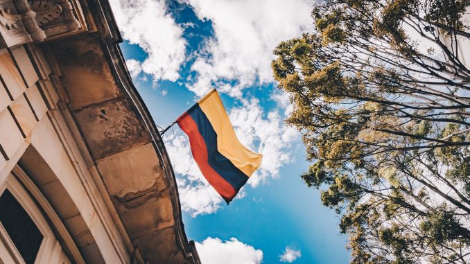 Bogotá, Colombias flagga