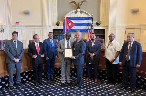 Hartford resolution till Kubas FN-repr Foto Prensa Latina