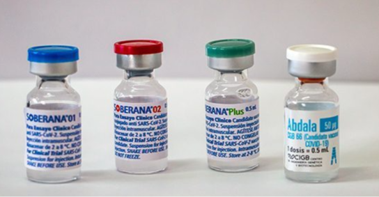 Kubas covid-vacciner Soberana & Abdala