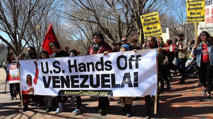 Venezuelademonstration 2019 i Washington