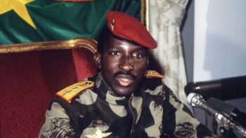 Burkina Faso president (1982-1987)