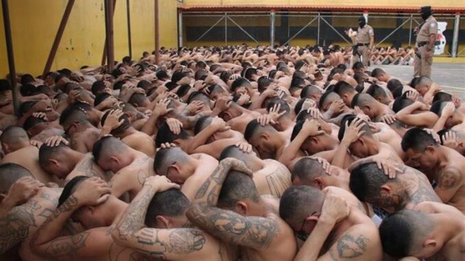 El Salvador, kriminella gäng