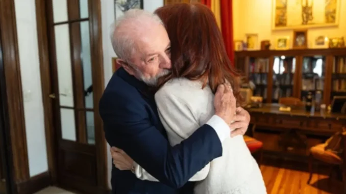 Lula, CFK, Cristina