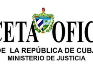 Kubas officiela tidning, lagar, dekret